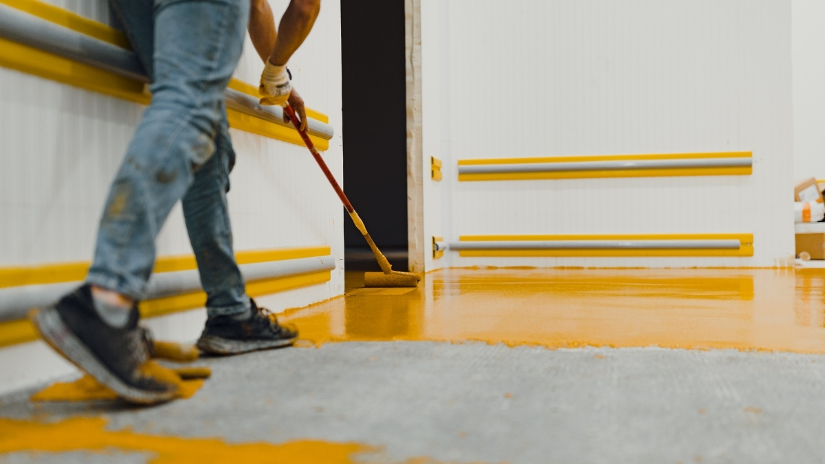 Drywall and Epoxy Flooring